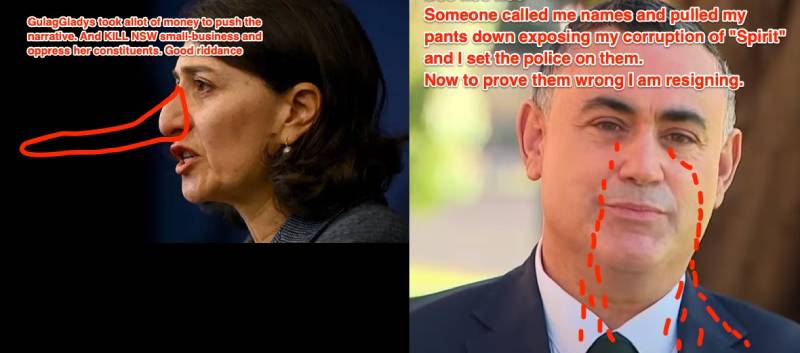 Ding dong the witch is gone - GulagGladys and Bruz quit the Dictatorship business